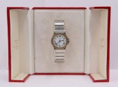 JEWELRY. LADY'S CARTIER SANTOS