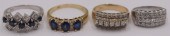 JEWELRY. LADY'S GOLD, DIAMOND,