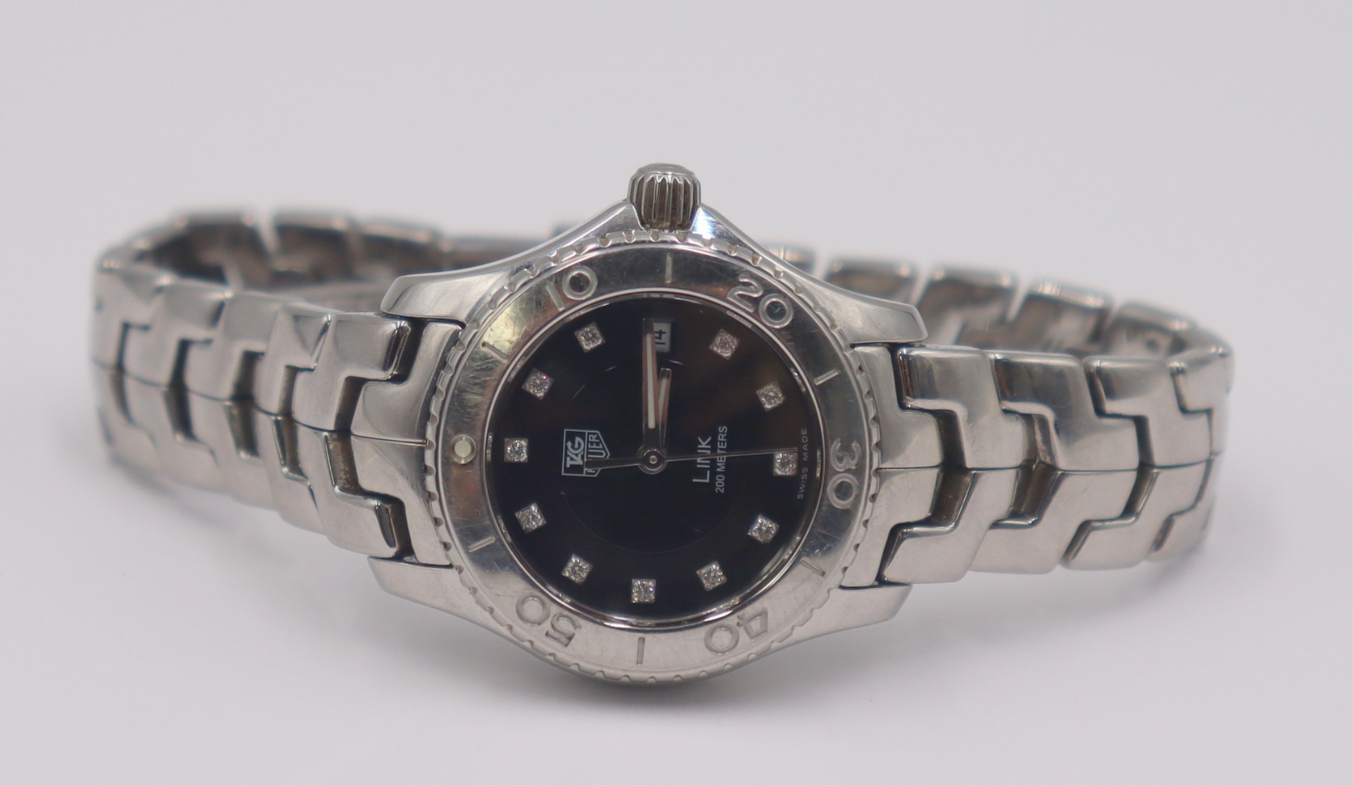 JEWELRY. LADY'S TAG HEUER LINK