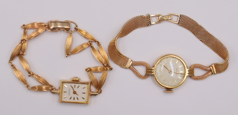 JEWELRY. LADY'S VINTAGE 14KT GOLD