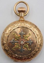 JEWELRY. LADY'S WALTHAM 14KT G