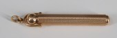 JEWELRY. LARGE HICKS 14KT GOLD