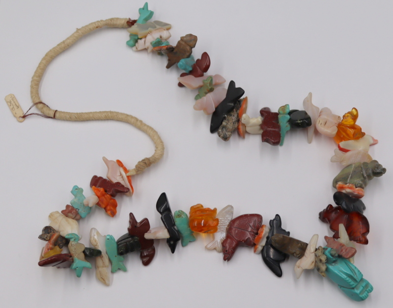 JEWELRY. LARGE NAVAJO? CARVED