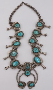 JEWELRY. LARGE SOUTHWEST TURQU