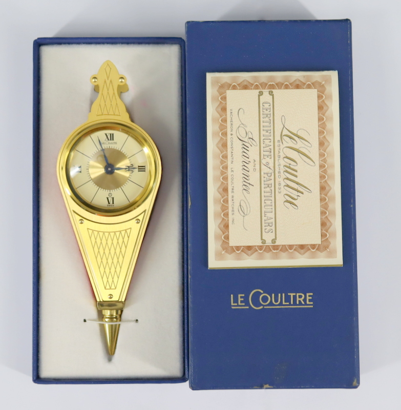 JEWELRY. LECOULTRE BELLOWS WALL