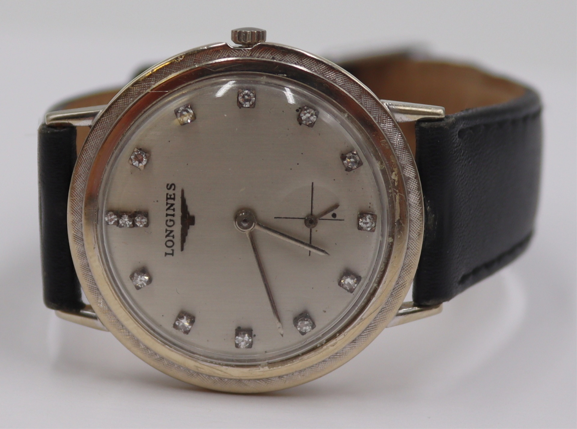 JEWELRY. LONGINES 14KT GOLD AND