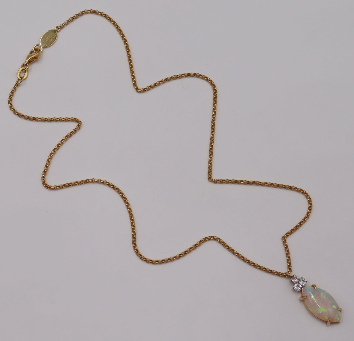 JEWELRY. MAUBOUSSIN 18KT GOLD, OPAL
