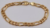 JEWELRY. MEN'S 18KT GOLD FIGAR