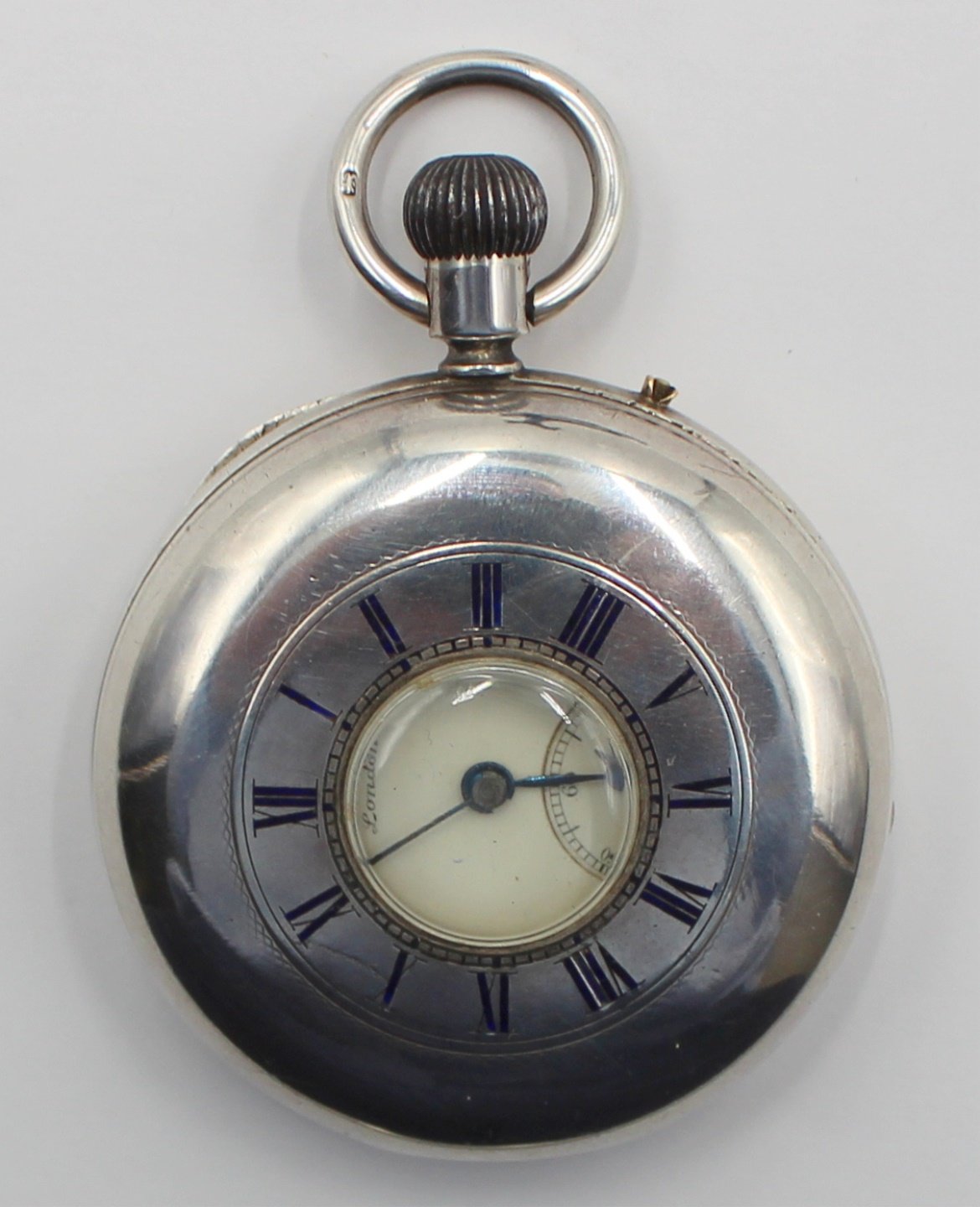 JEWELRY. MEN'S ENGLISH SILVER