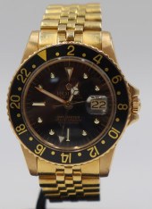 JEWELRY. MEN'S GMT-MASTER 18KT