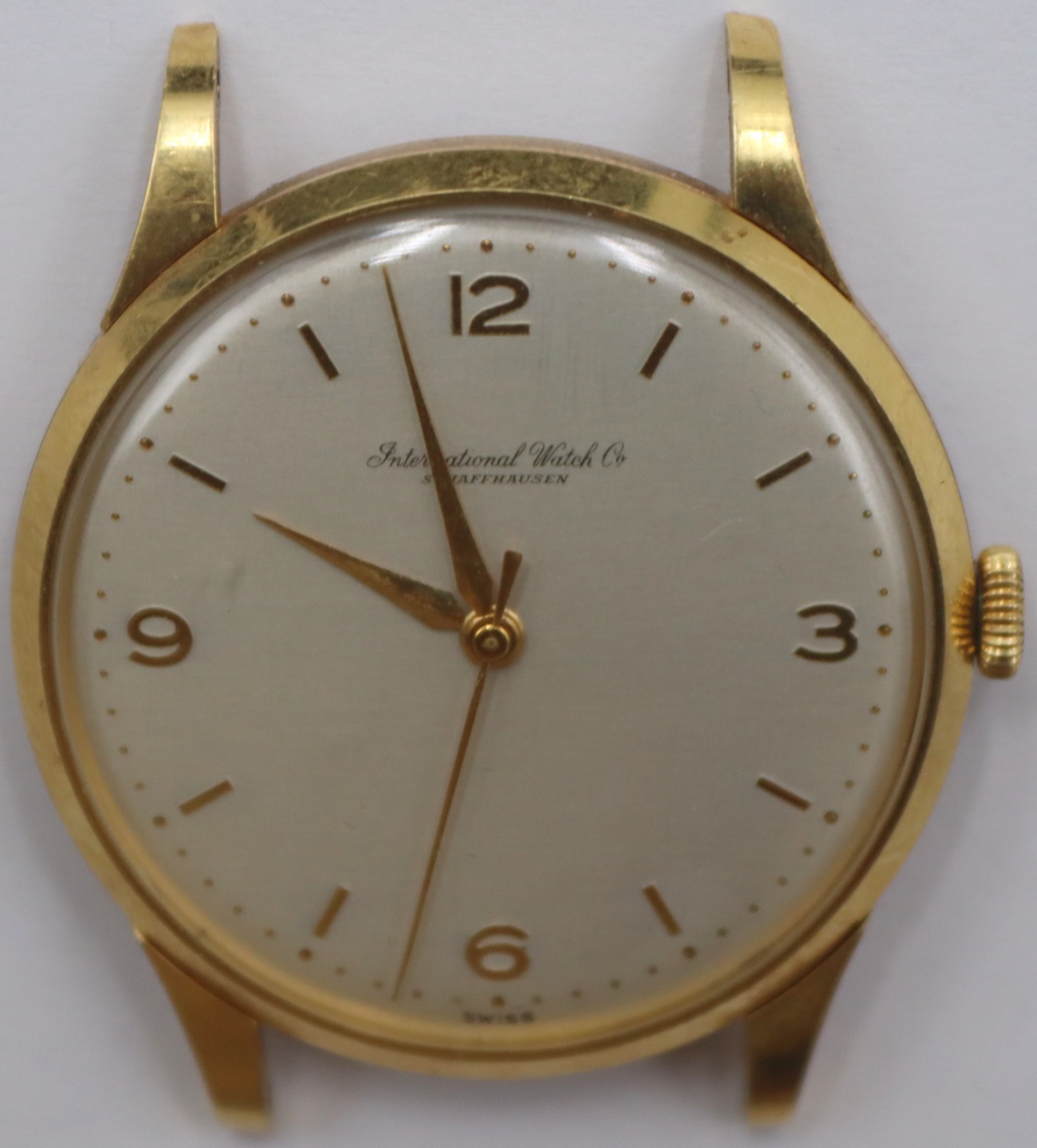 JEWELRY. MEN'S IWC SCHAFFHAUSEN