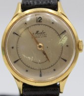 JEWELRY. MEN'S MIDO 18KT GOLD
