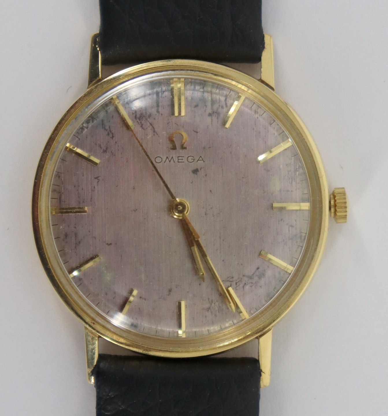 JEWELRY. MEN'S VINTAGE 18KT GOLD
