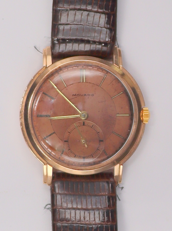 JEWELRY. MEN'S VINTAGE MOVADO