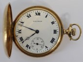 JEWELRY. MEN'S WALTHAM 14KT GO