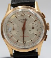 JEWELRY. MEN'S WIRMAT 18KT GOL