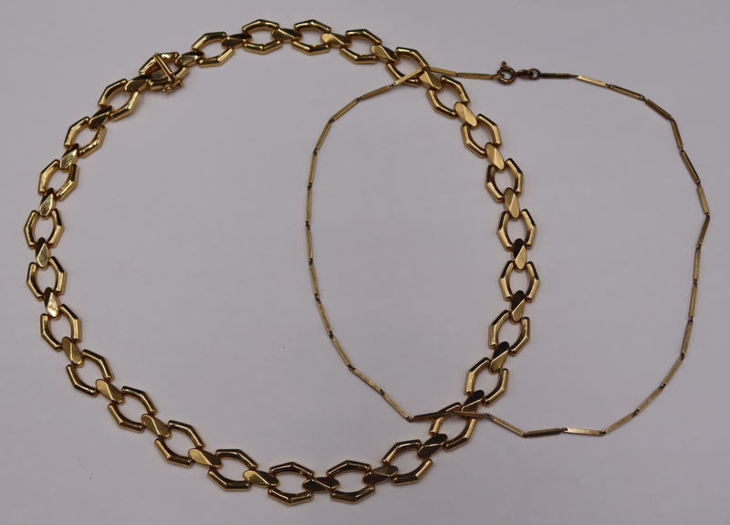 JEWELRY. MILOR 18KT GOLD CHAIN LINK