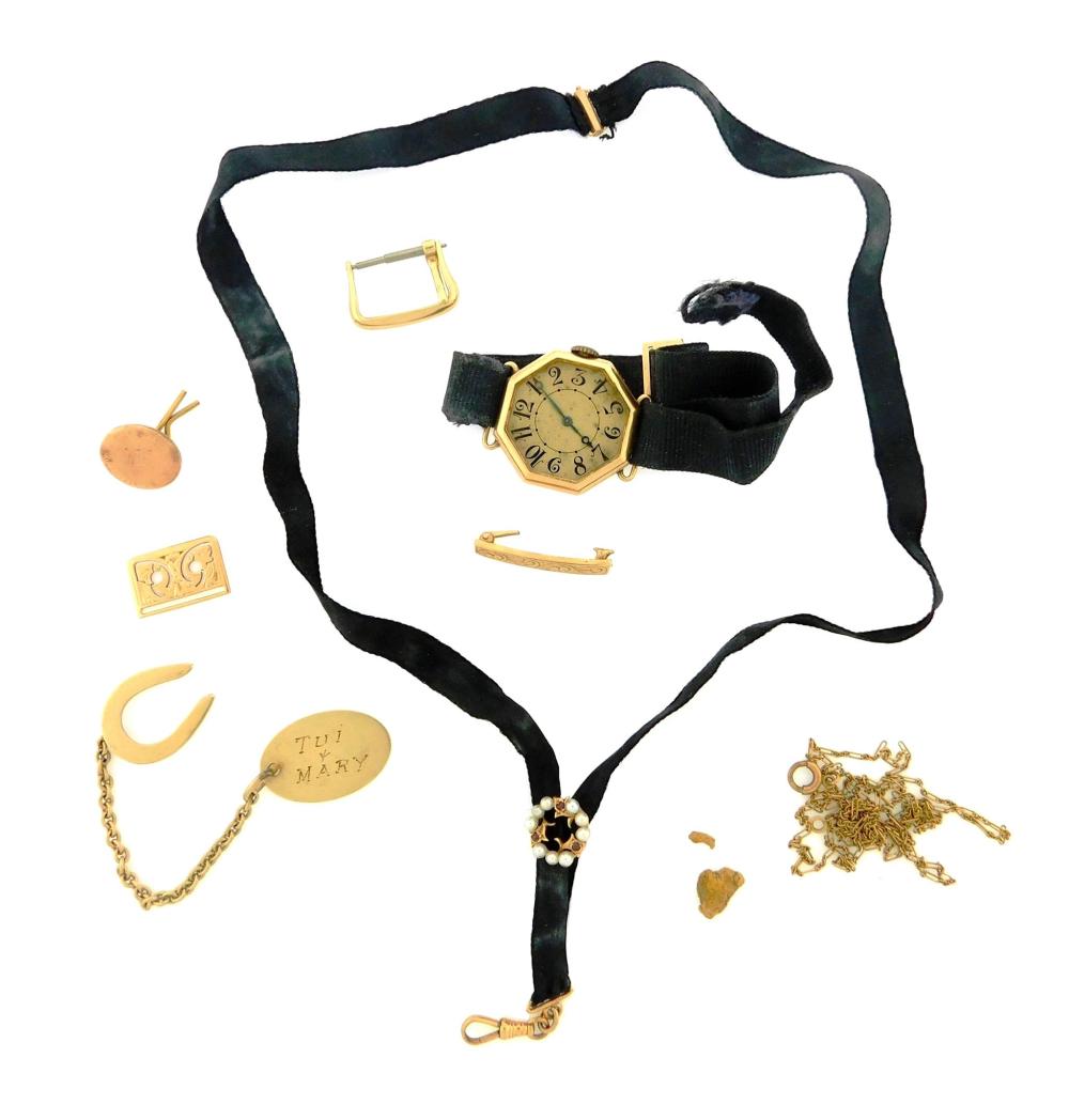 JEWELRY: MISCELLANEOUS GOLD