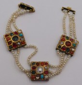 JEWELRY. MUGHAL HIGH KARAT, PE