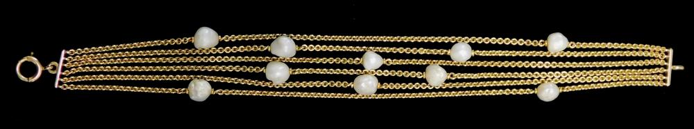 JEWELRY: MULTI-STRAND PEARL