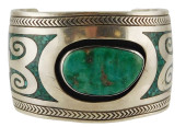JEWELRY: NAVAHO CUFF BY GENE G