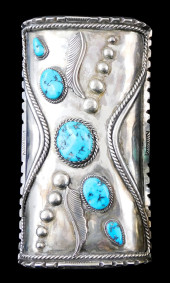 JEWELRY: NAVAJO KETOH, STERLIN