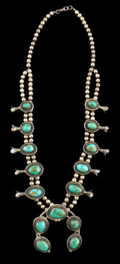 JEWELRY: NAVAJO STYLE SQUASH B