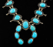 JEWELRY: NAVAJO STYLE SQUASH B