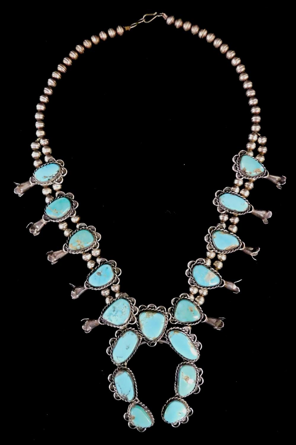 JEWELRY: NAVAJO STYLE SQUASH
