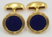 JEWELRY. PAIR OF 18KT GOLD DEA