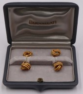JEWELRY. PAIR OF BUCCELLATI 18