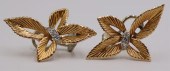 JEWELRY. PAIR OF GUBELIN 18KT