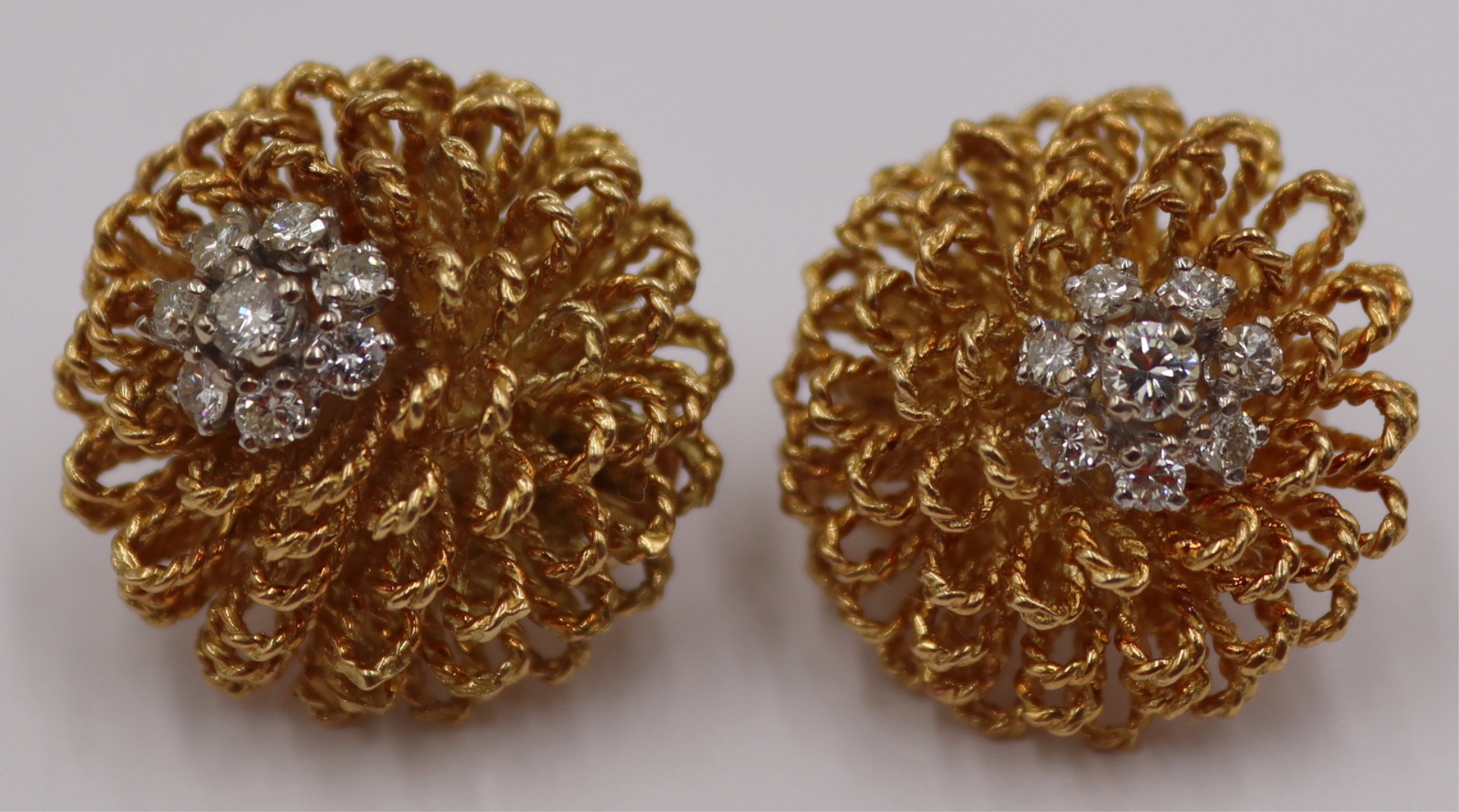 JEWELRY. PAIR OF HAMMERMAN BROS