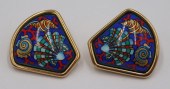 JEWELRY. PAIR OF HERMES NAUTIC