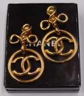 JEWELRY. PAIR OF LARGE SIGNED