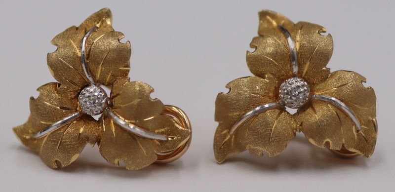 JEWELRY. PAIR OF M. BUCCELLATI