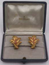 JEWELRY. PAIR OF M. BUCCELLATI