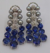 JEWELRY. PAIR OF SEAMAN SCHEPP