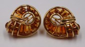 JEWELRY. PAIR OF SIGNED ROBERT
