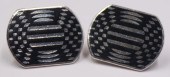 JEWELRY. PAIR OF SIGNED VICTOR