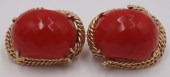 JEWELRY. PAIR OF VINTAGE 14KT