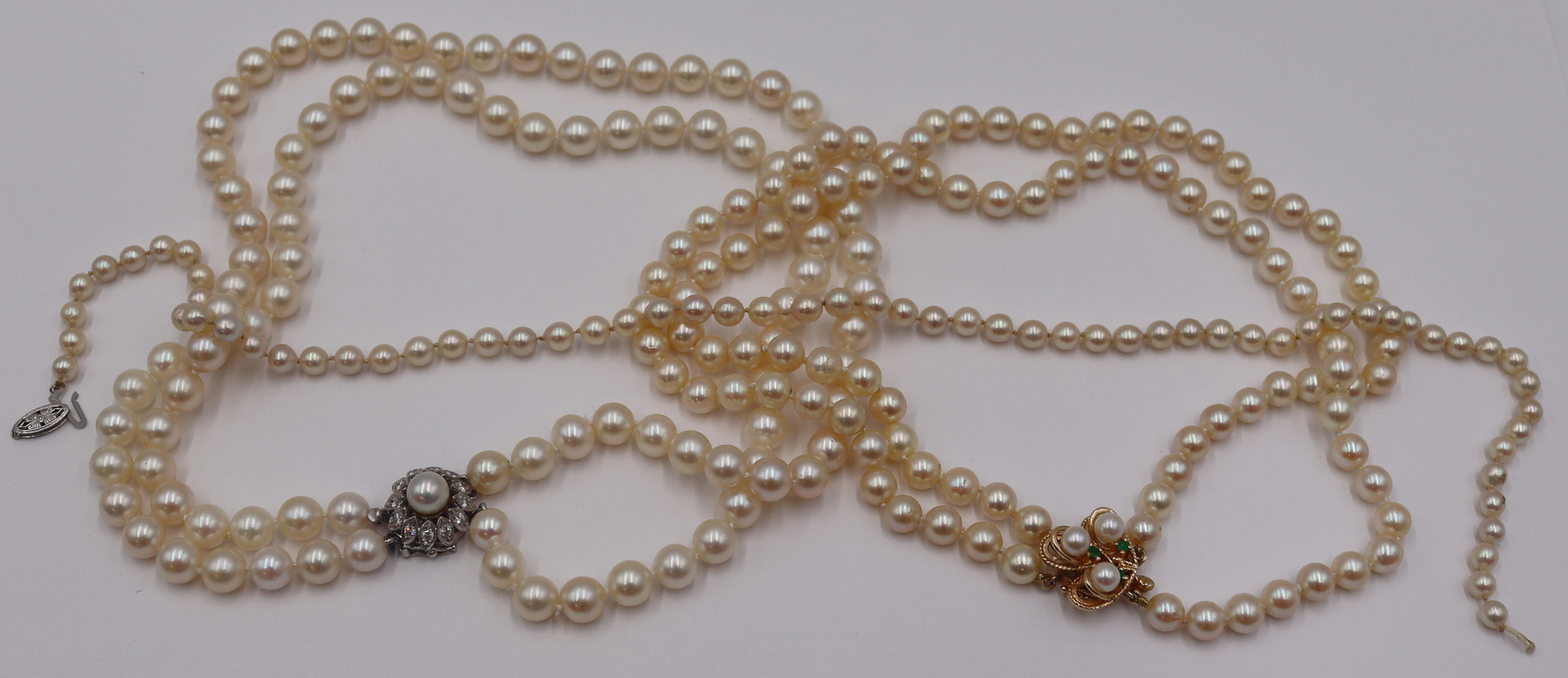 JEWELRY. PEARL AND 14KT GOLD