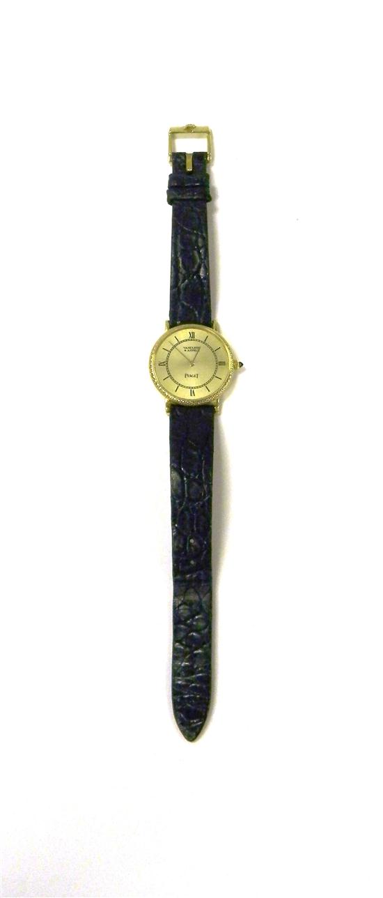 JEWELRY: Piaget wrist watch for Van