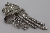 JEWELRY. PLATINUM AND DIAMOND