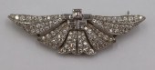 JEWELRY. PLATINUM AND DIAMOND