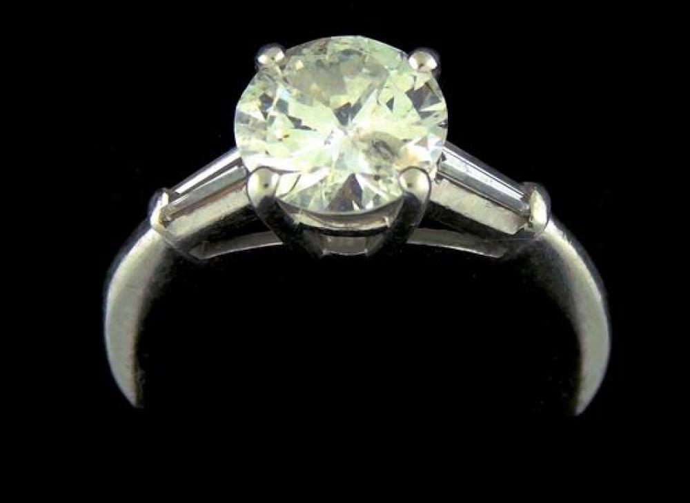 JEWELRY: PLATINUM AND DIAMOND