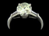 JEWELRY: PLATINUM AND DIAMOND