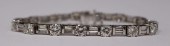 JEWELRY. PLATINUM AND DIAMOND