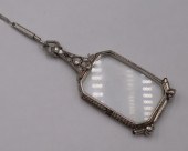 JEWELRY. PLATINUM AND DIAMOND