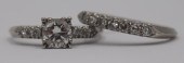 JEWELRY. PLATINUM AND DIAMOND